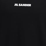 Crewneck cotton T-shirt with printed logo