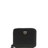 Leather zip-around Wallet