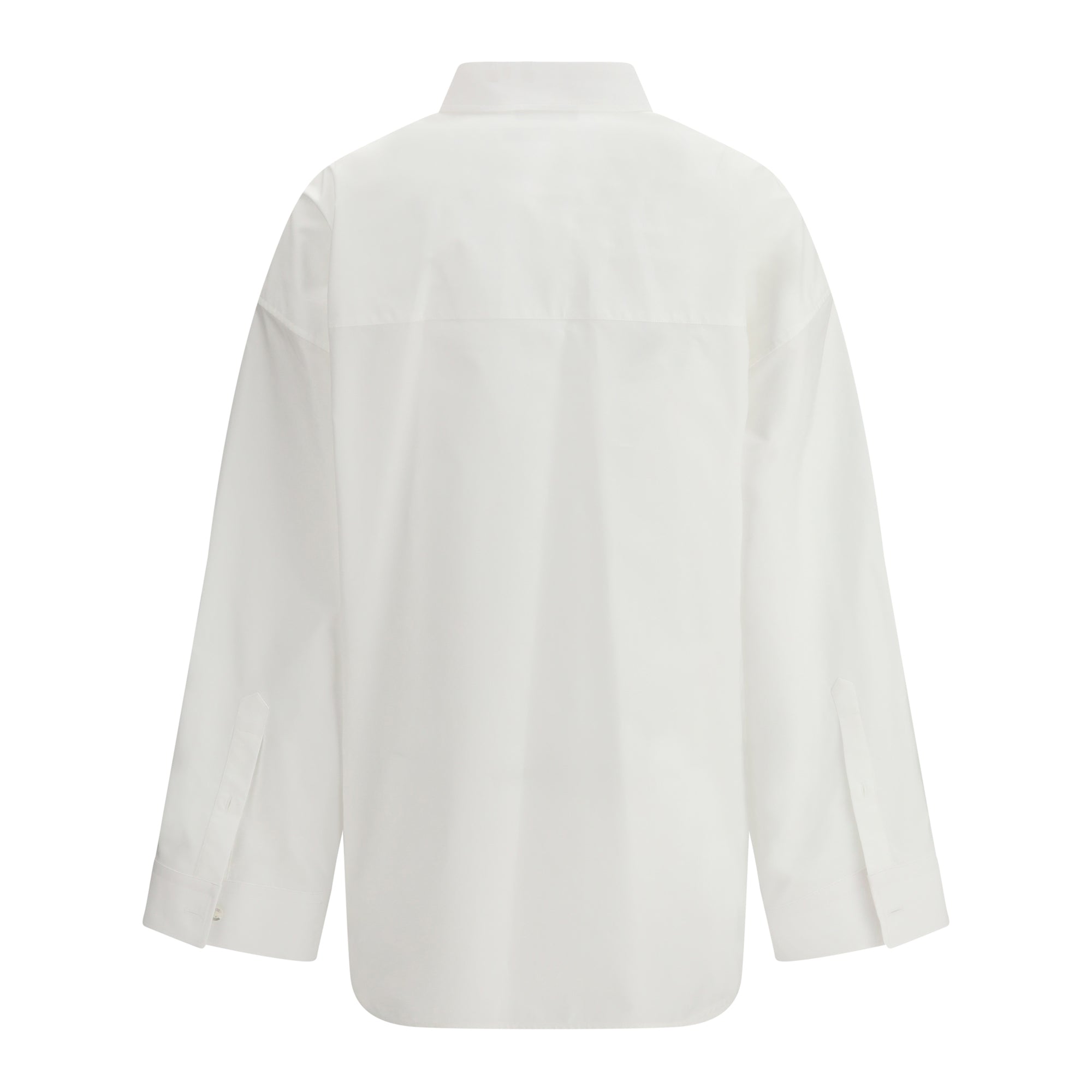 Lace-up cotton Shirt