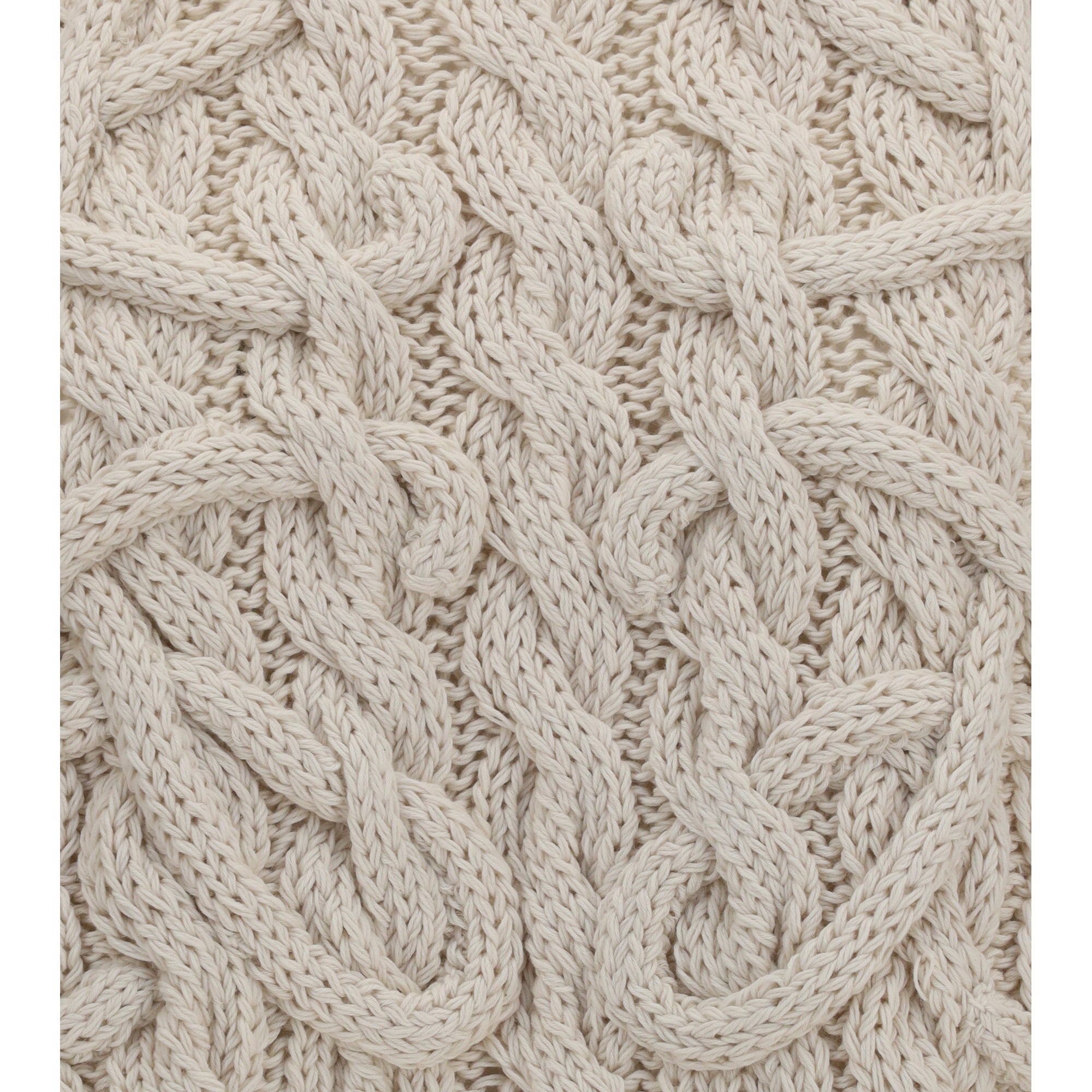 Wool and cotton-blend midweight Knit