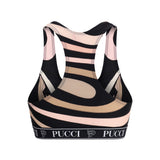 Marble print sports Top
