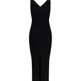 Safety Pin Slip Midi Dress