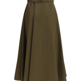 Trench midi Skirt