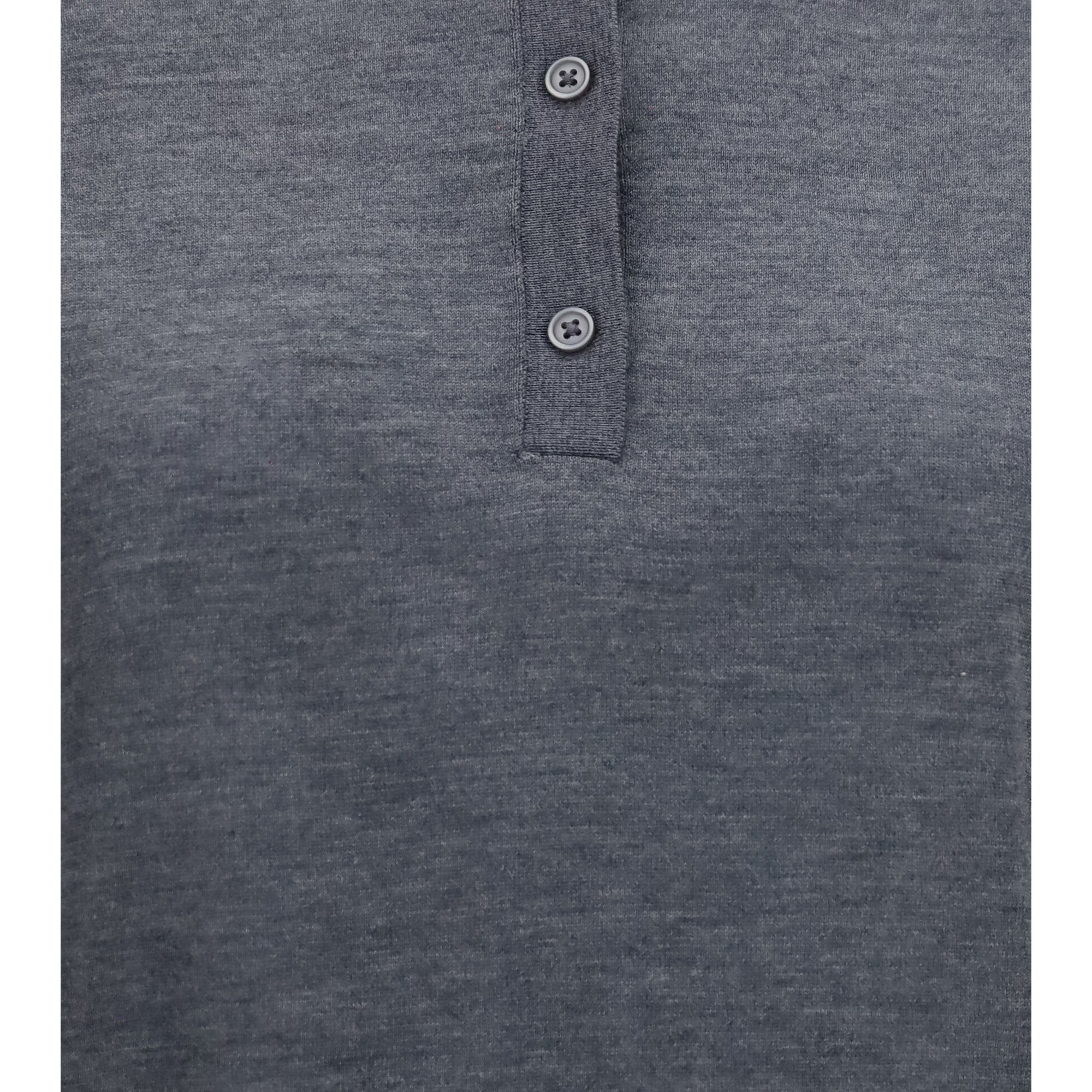 Miles long-sleeve fine-knit Polo