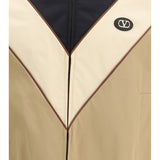 Nylon hooded windbreaker Jacket