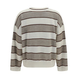 Striped long-sleeve Sweater