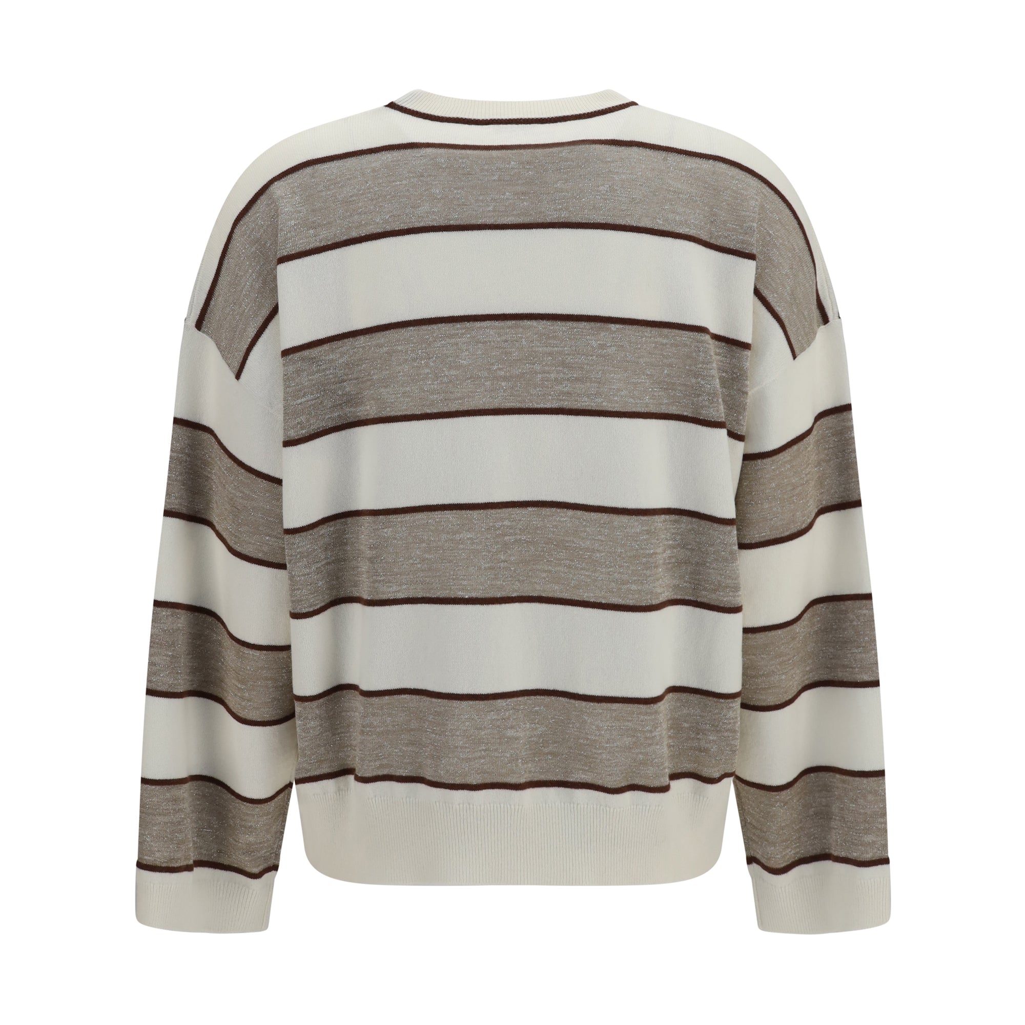 Striped long-sleeve Sweater