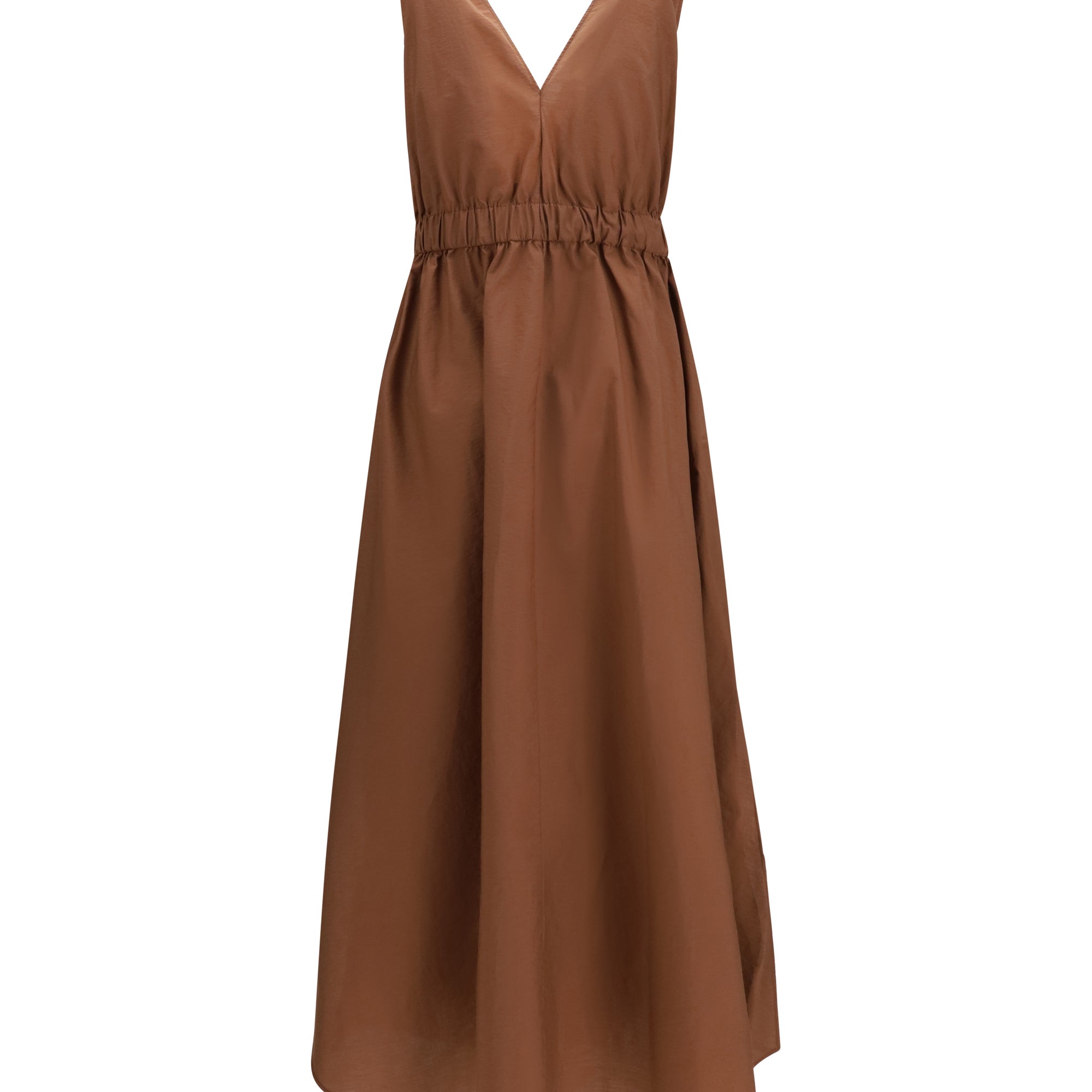 Cotton poplin Dress Precious Shoulder Detail