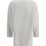 Cardigan in fine knit with a V-neckline