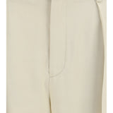 Wide leg canvas Pants