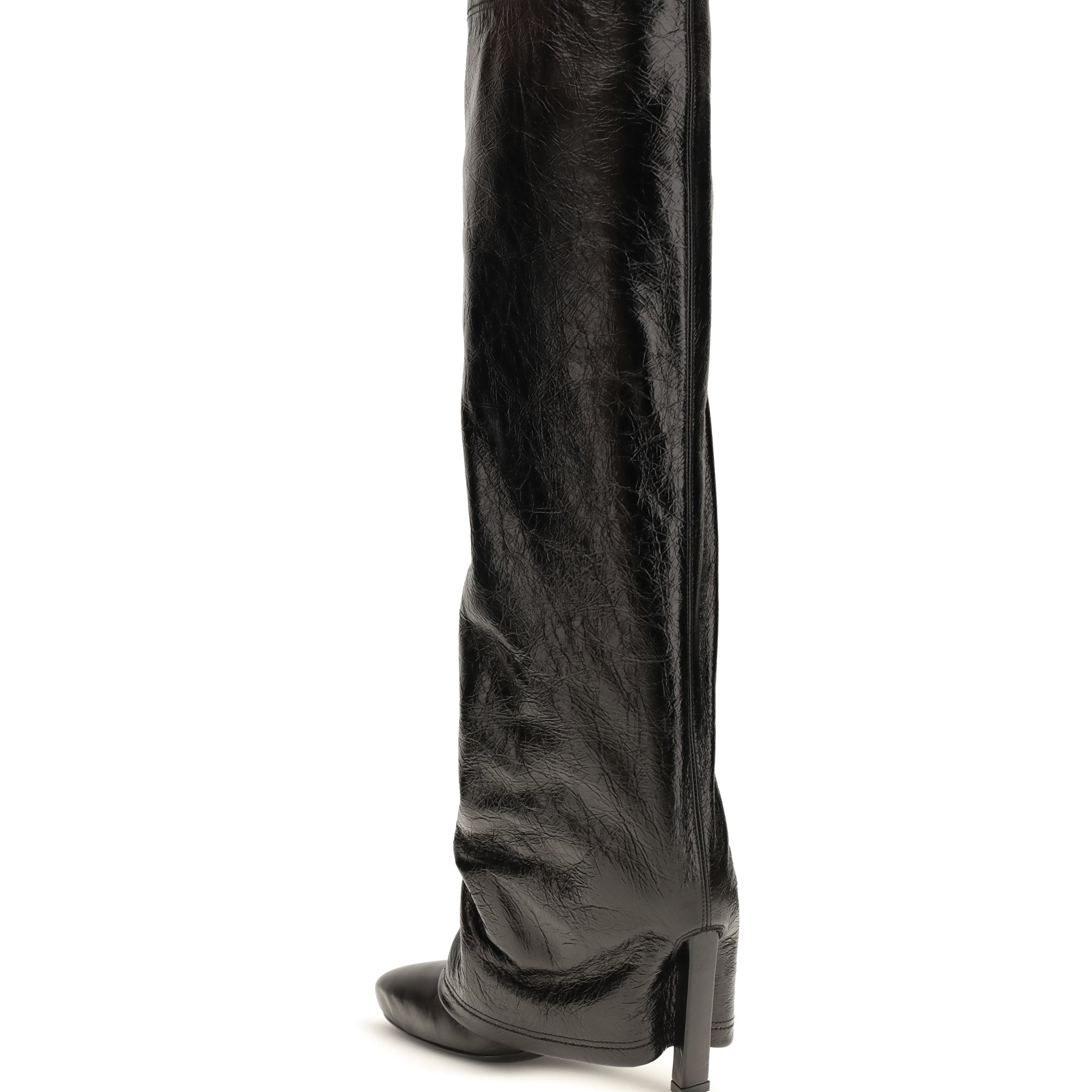 Knee-high eco-leather Boots