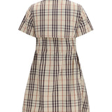 Cotton Check Dress