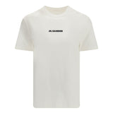Short-sleeved T-shirt with printed logo