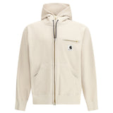 Cotton jersey Hoodie by Sacai + Carhartt WIP