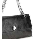 Kira suede Shoulder Bag with turn-lock detail