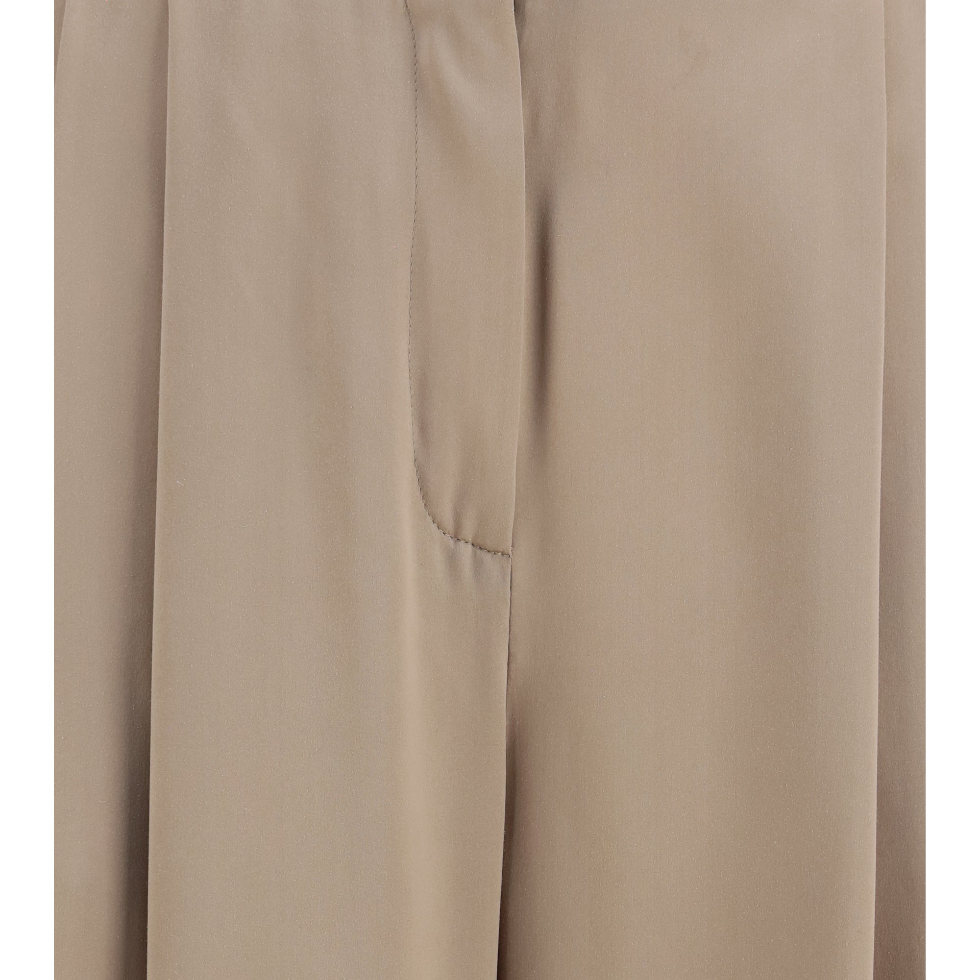 Straight silk Pants