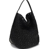 Paper raffia Tote Shoulder Bag