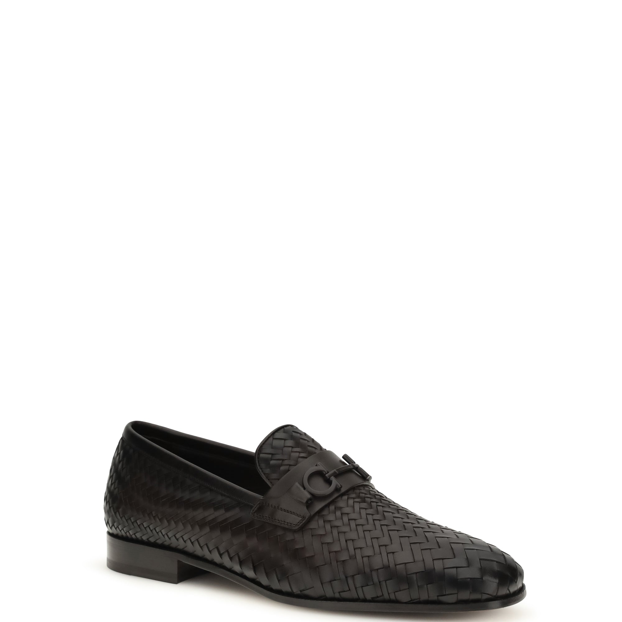 Woven Gancini Loafers