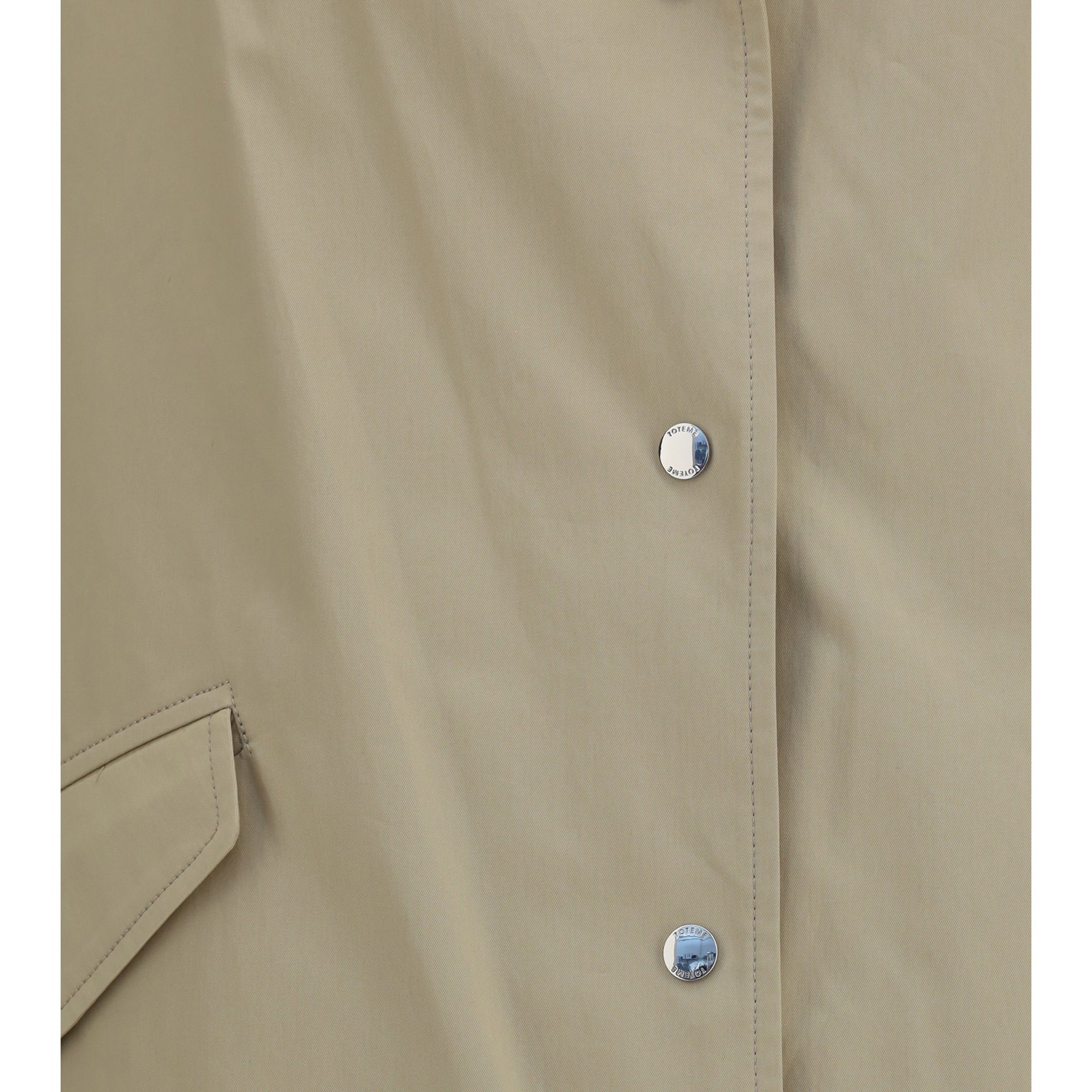 Oversized cotton Trench