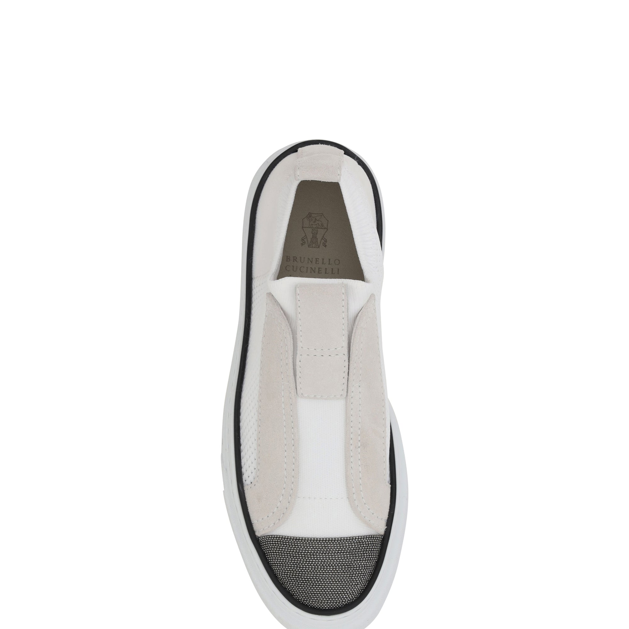 Sneakers with iconic embellishments