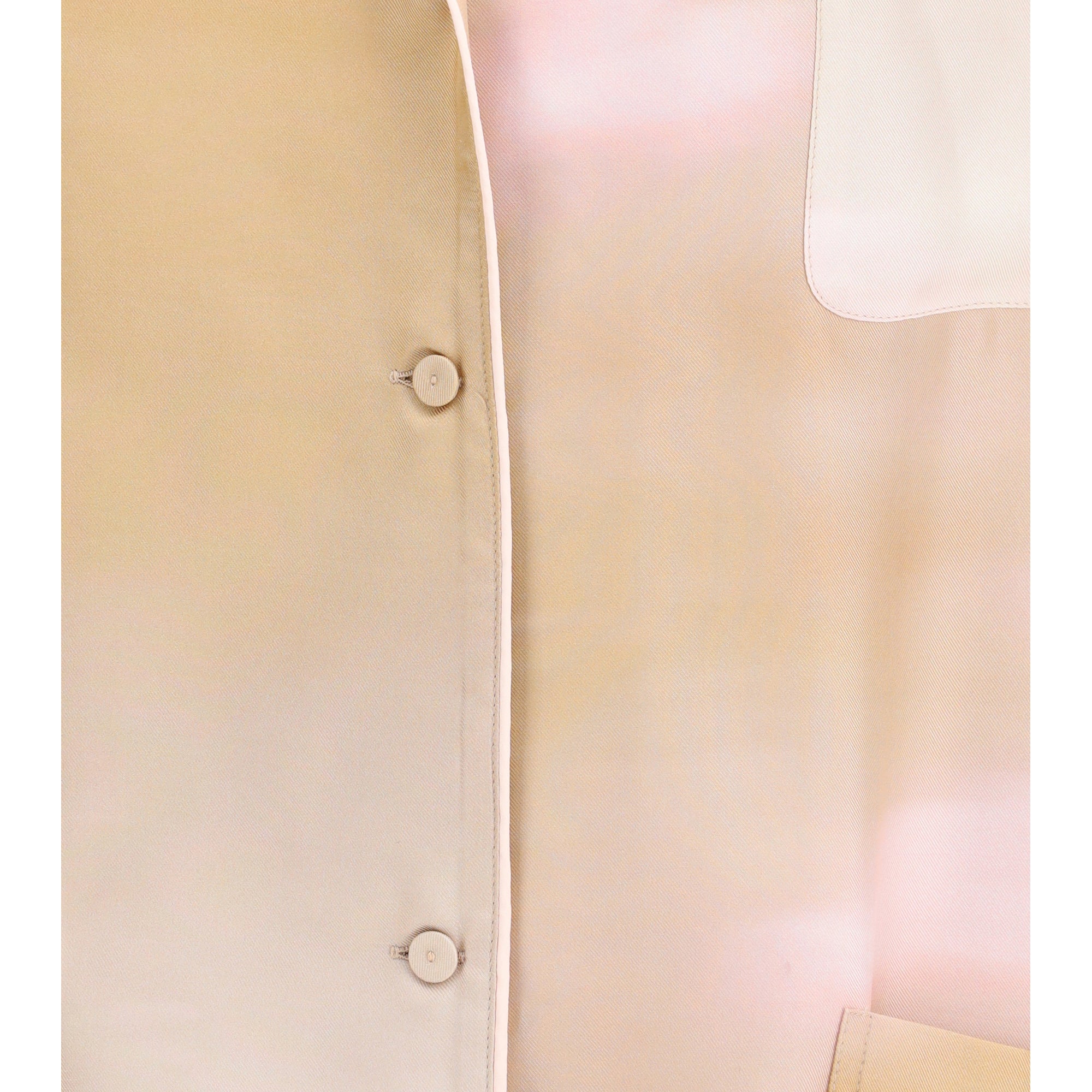 Printed silk twill Shirt