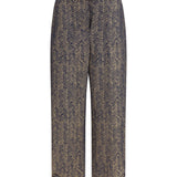 Chevron jacquard viscose Pants