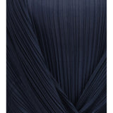 Semi-sheer pleated Blouse