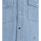 Shirt with flap pockets