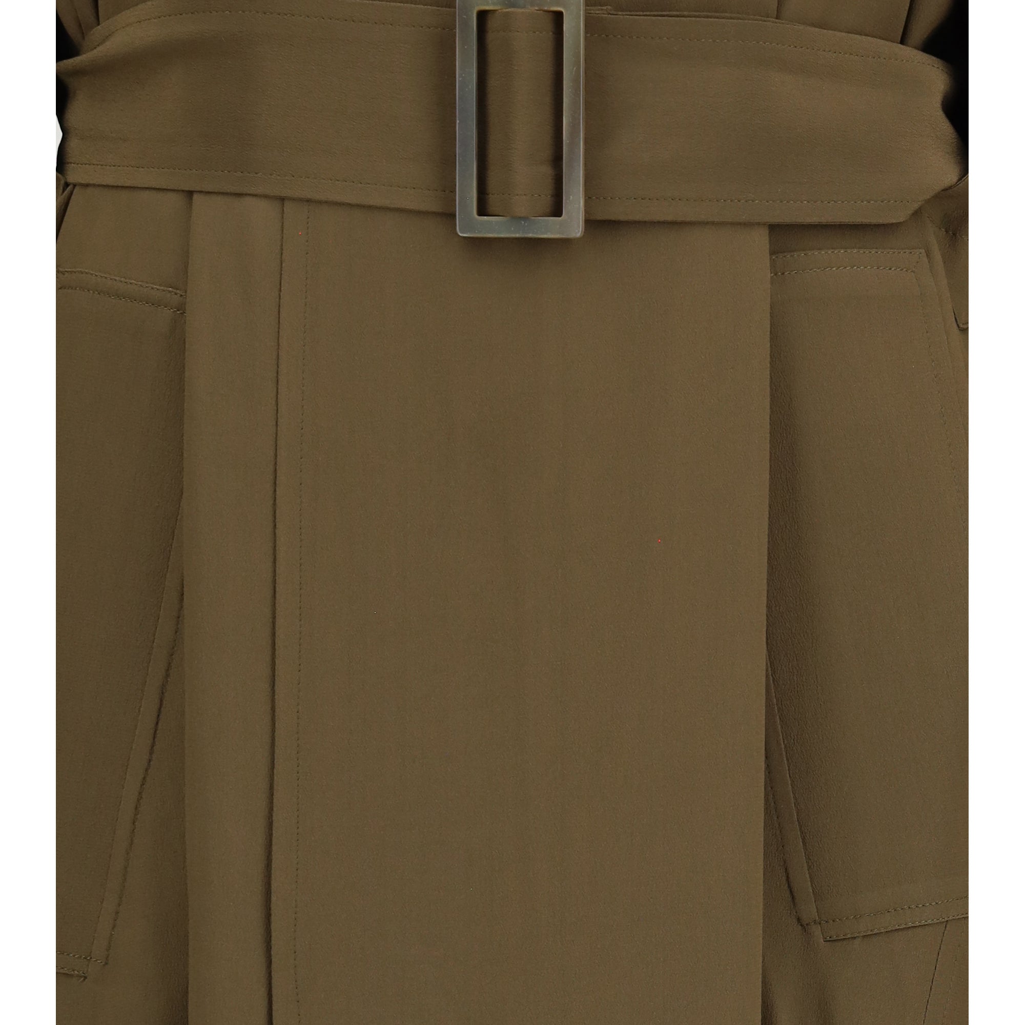 Silk Trench Coat