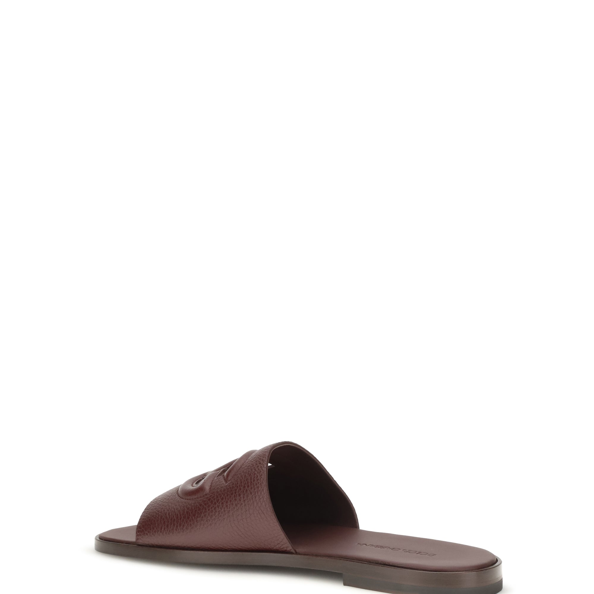 Grained leather Sandals