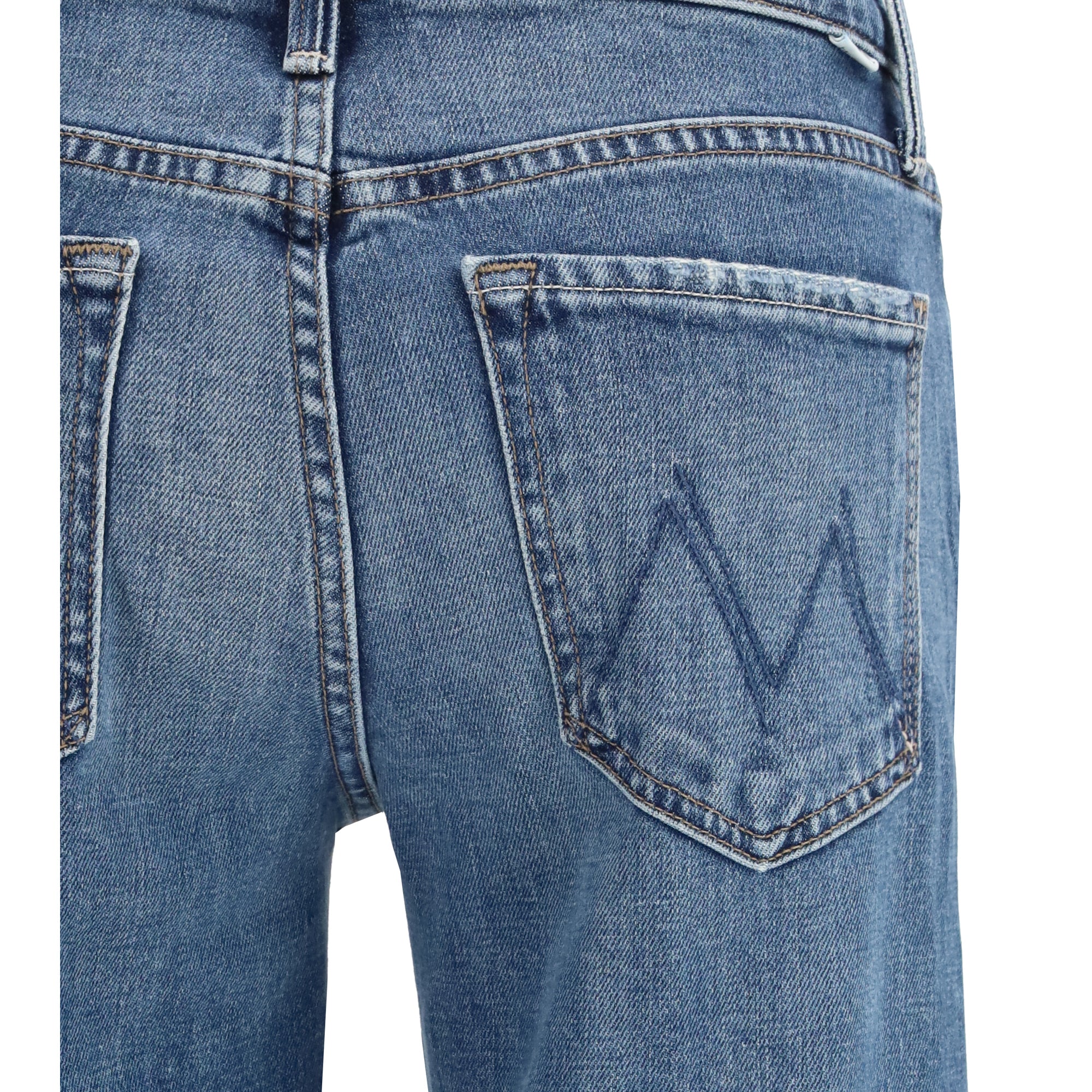 Mid Rise Rambler Zip Ankle Fray Jeans