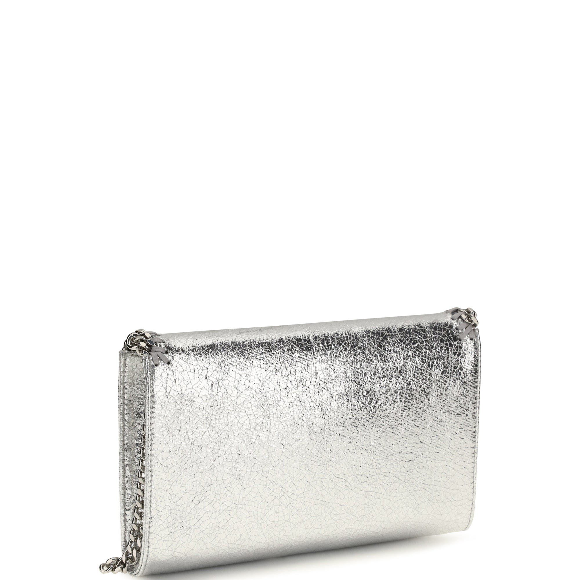 Falabella metallic fabric Shoulder Bag