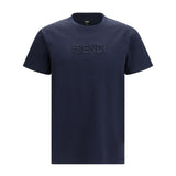 Cotton T-shirt with embroidered logo