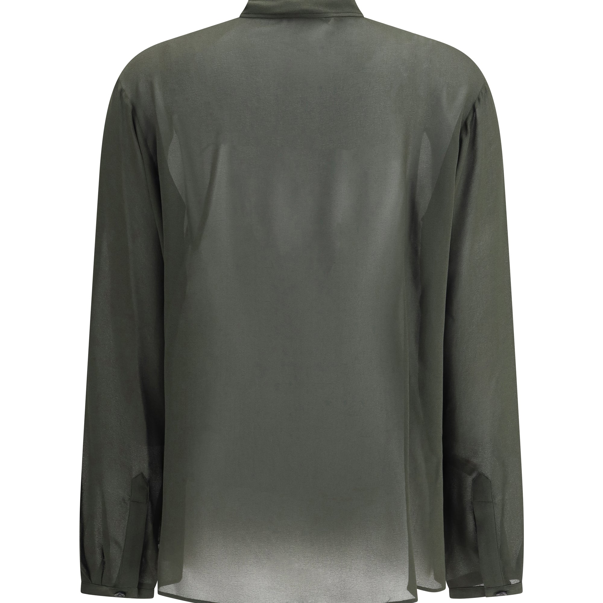 Lavallière Neckline Blouse