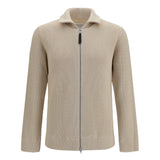 Cotton zip-up Sweater