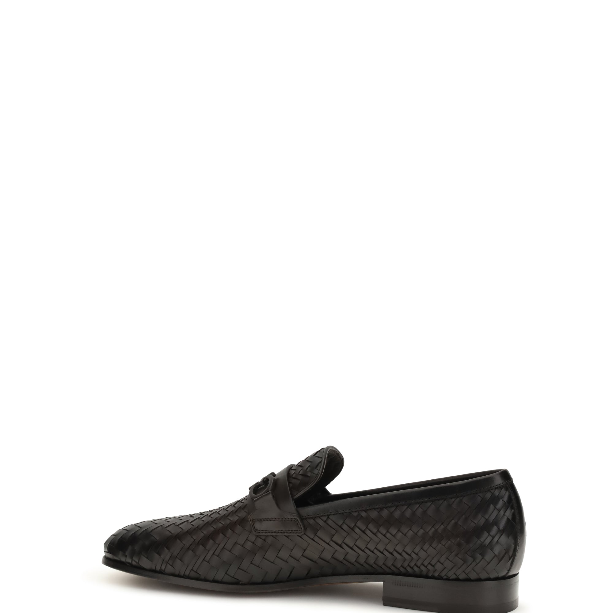 Woven Gancini Loafers