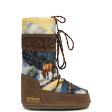 Moon Boot x Guest In Residence print Boots