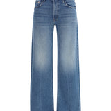 Mid Rise Lasso Sneak Jeans