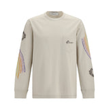 Asymmetric print Sweatshirt