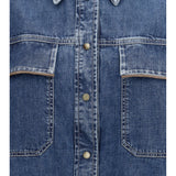 Denim Shirt with jewel details
