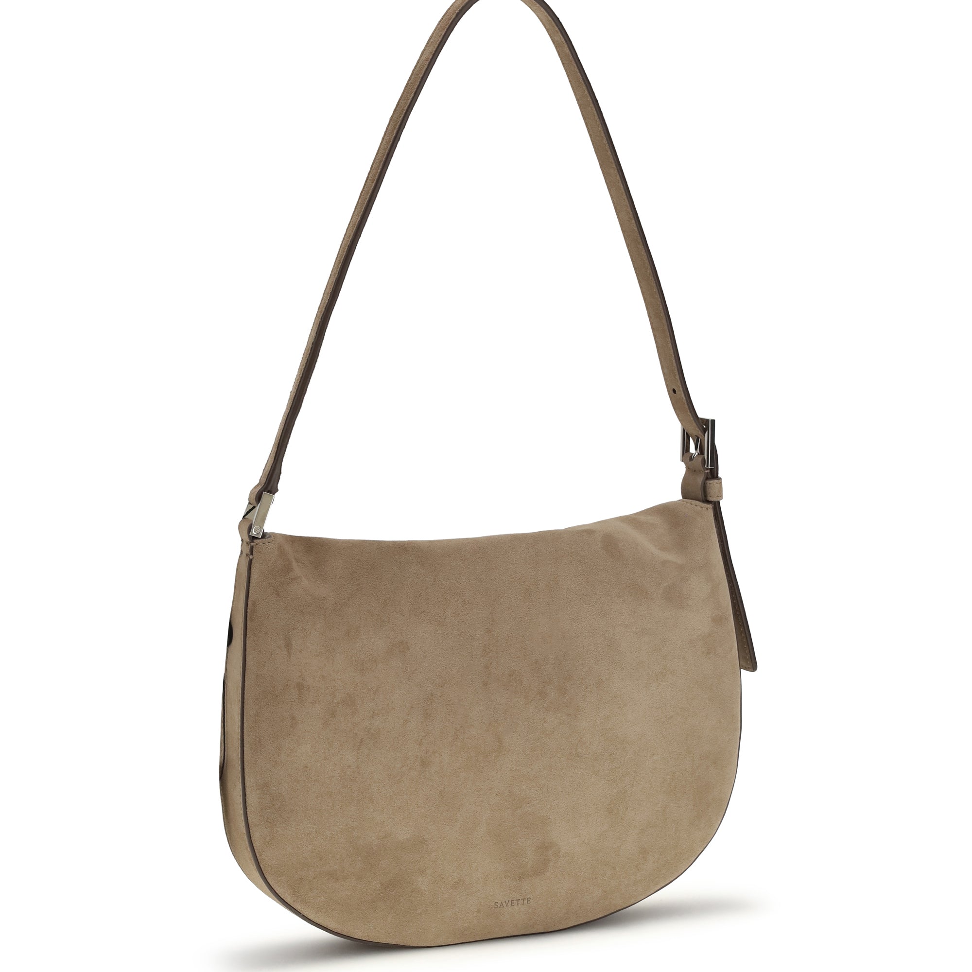 Savette Round Hobo Shoulder Bag