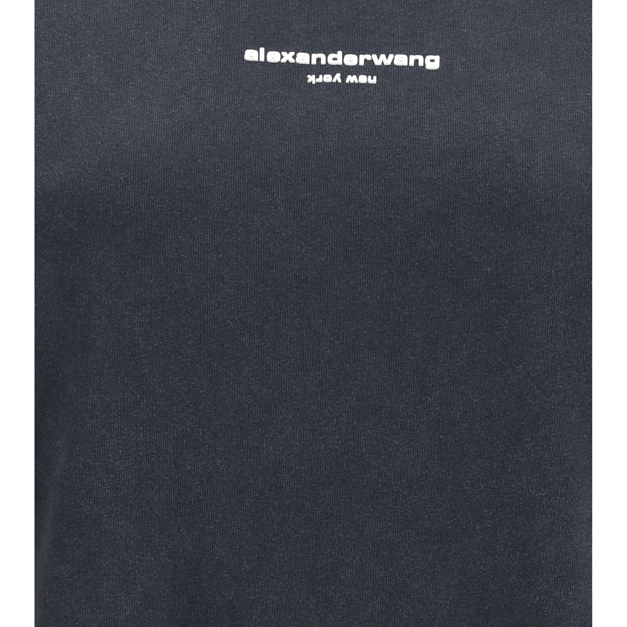Short-sleeve T-shirt with central logo print