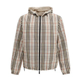 Reversible Check hooded Jacket