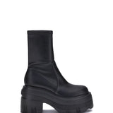 Faux leather Ankle Boots