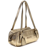 Laminated metallic Bowling Shoulder Bag