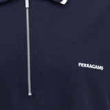 Cotton zip Polo