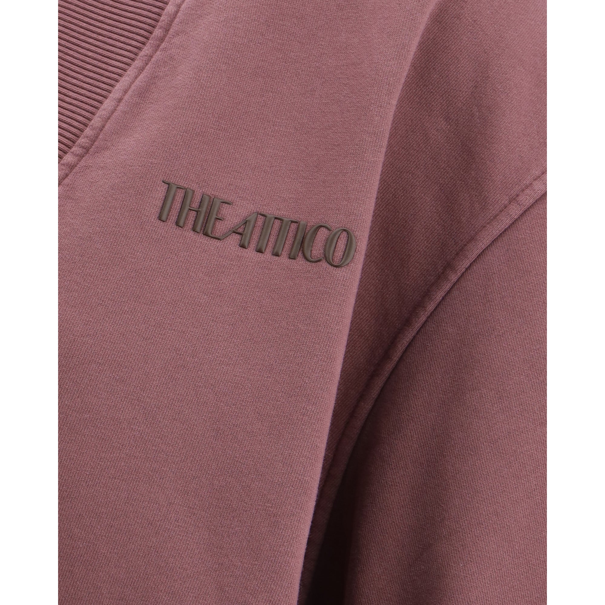 V-neck cropped Sweatshirt