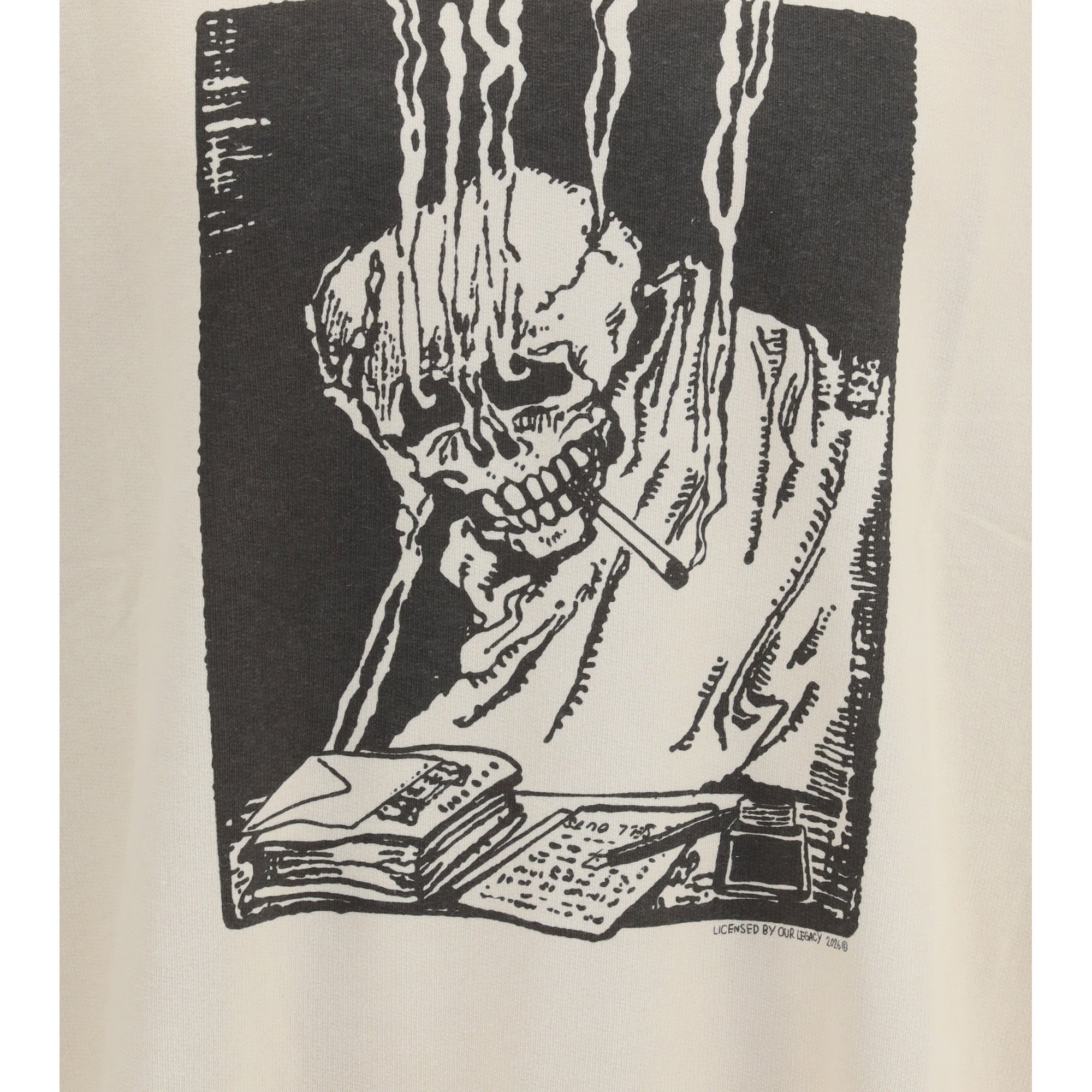 Angry fan mail oversized graphic Sweatshirt