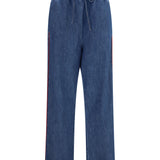 Lightweight wide-leg denim Pants