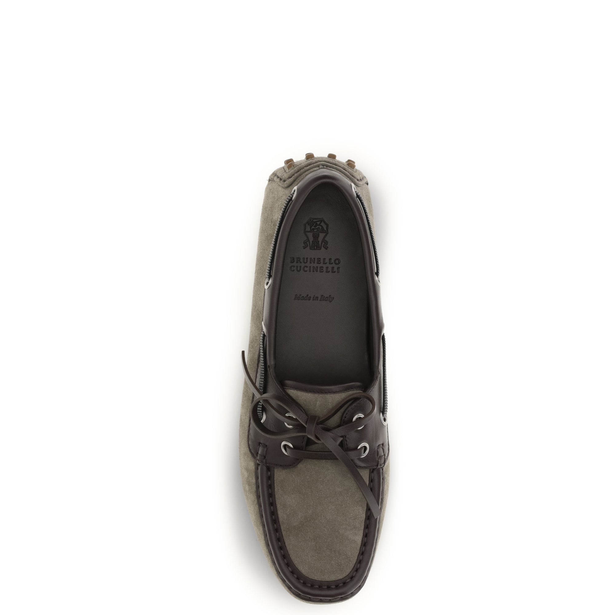 Lace-up suede Loafers